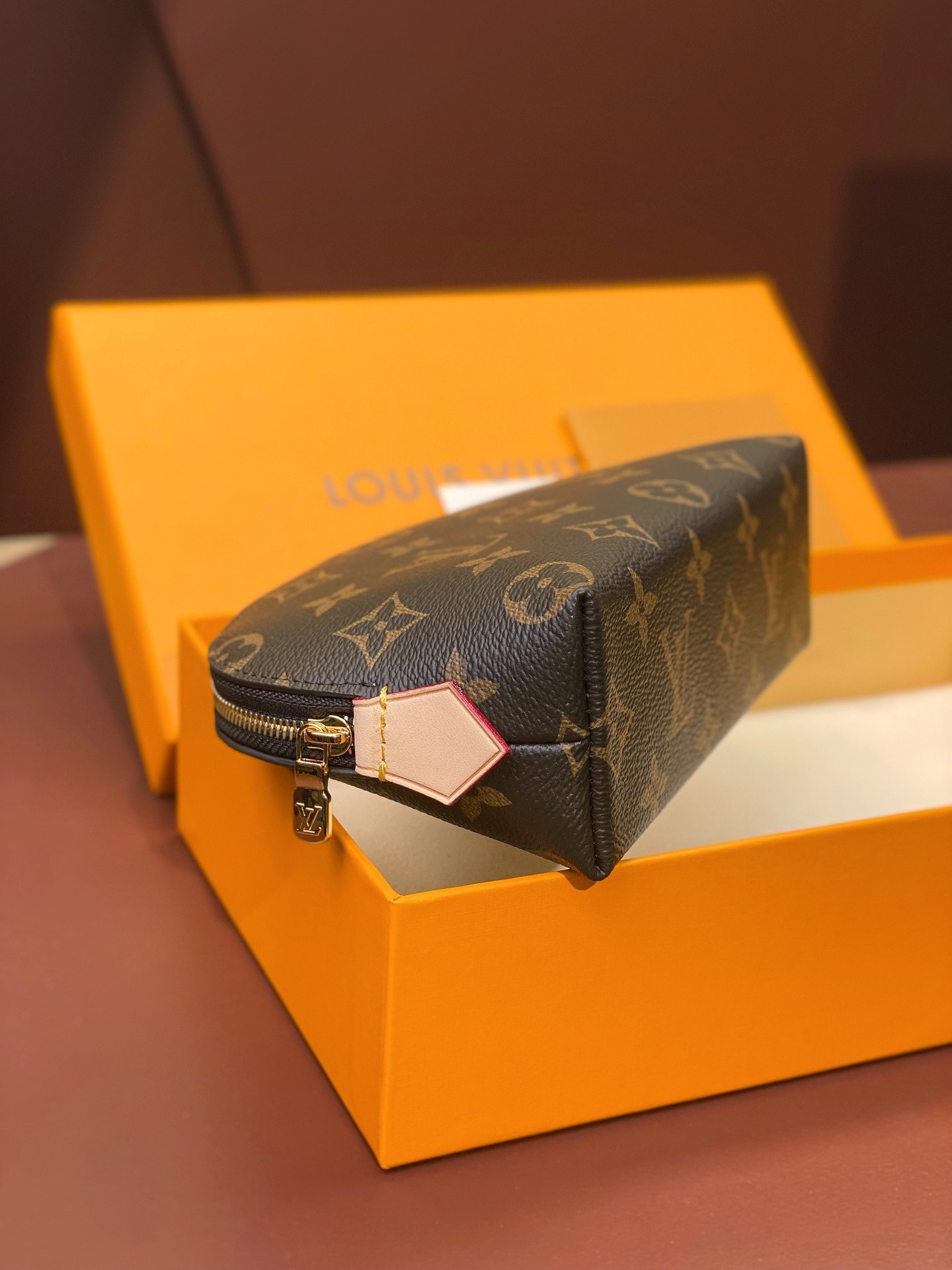 LV Cosmetic Pouch M47515 19.0x 12.0x 6.0 cm