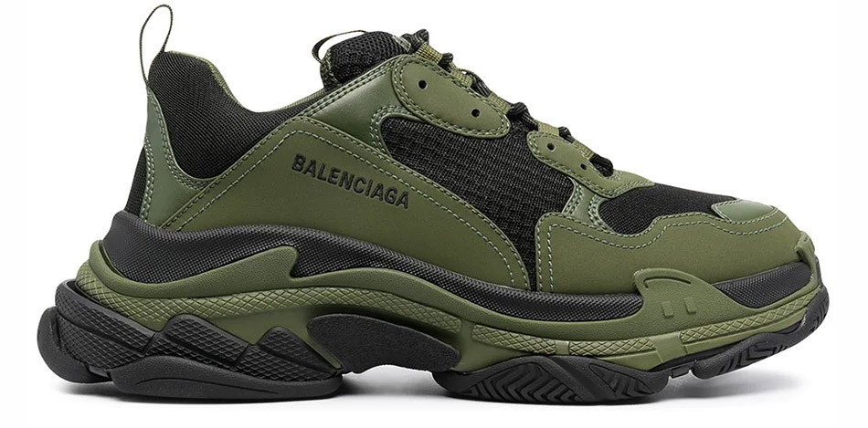 Balenciga Triple S Army Green
