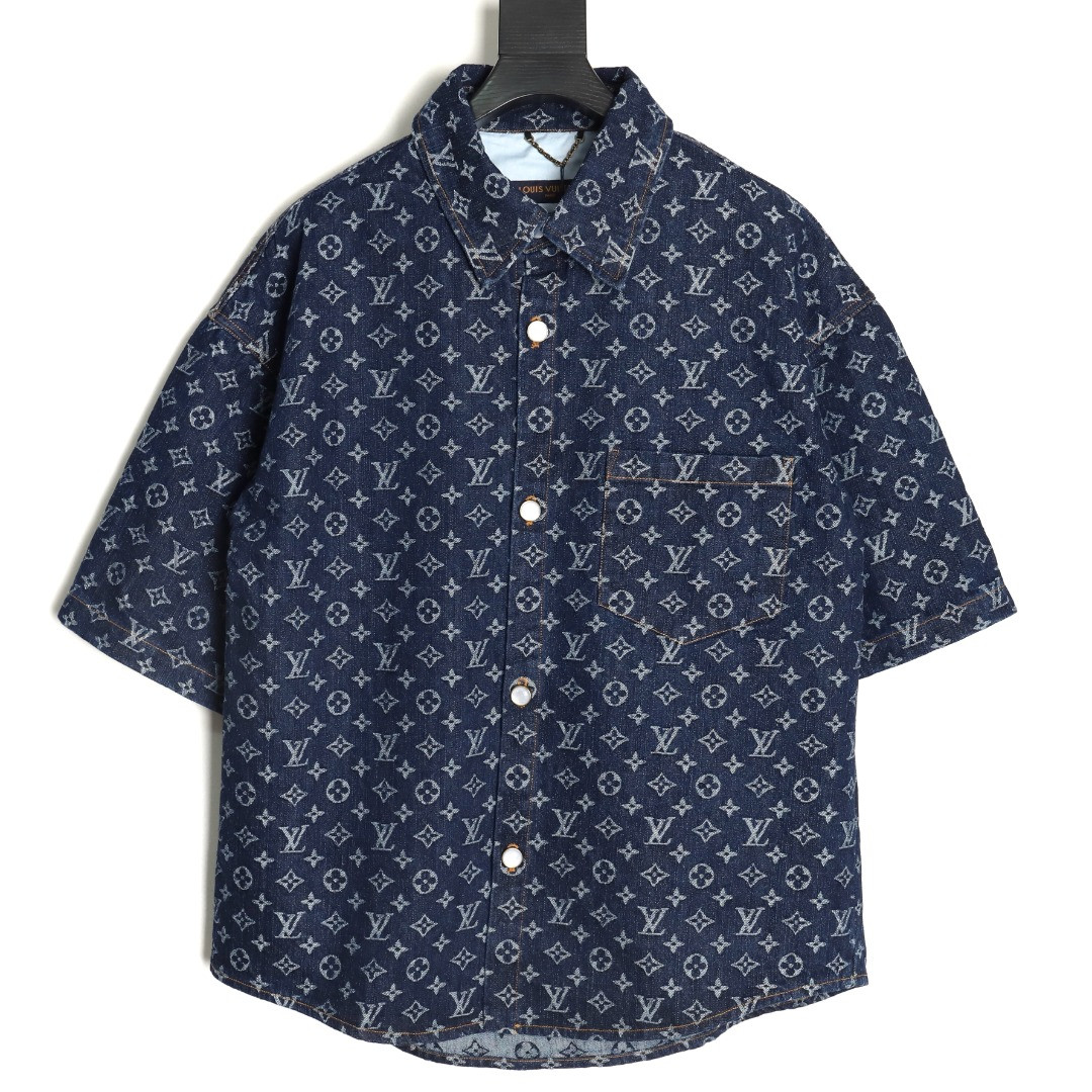 l0*is V*t0n lv 25ss short-sleeved shirts