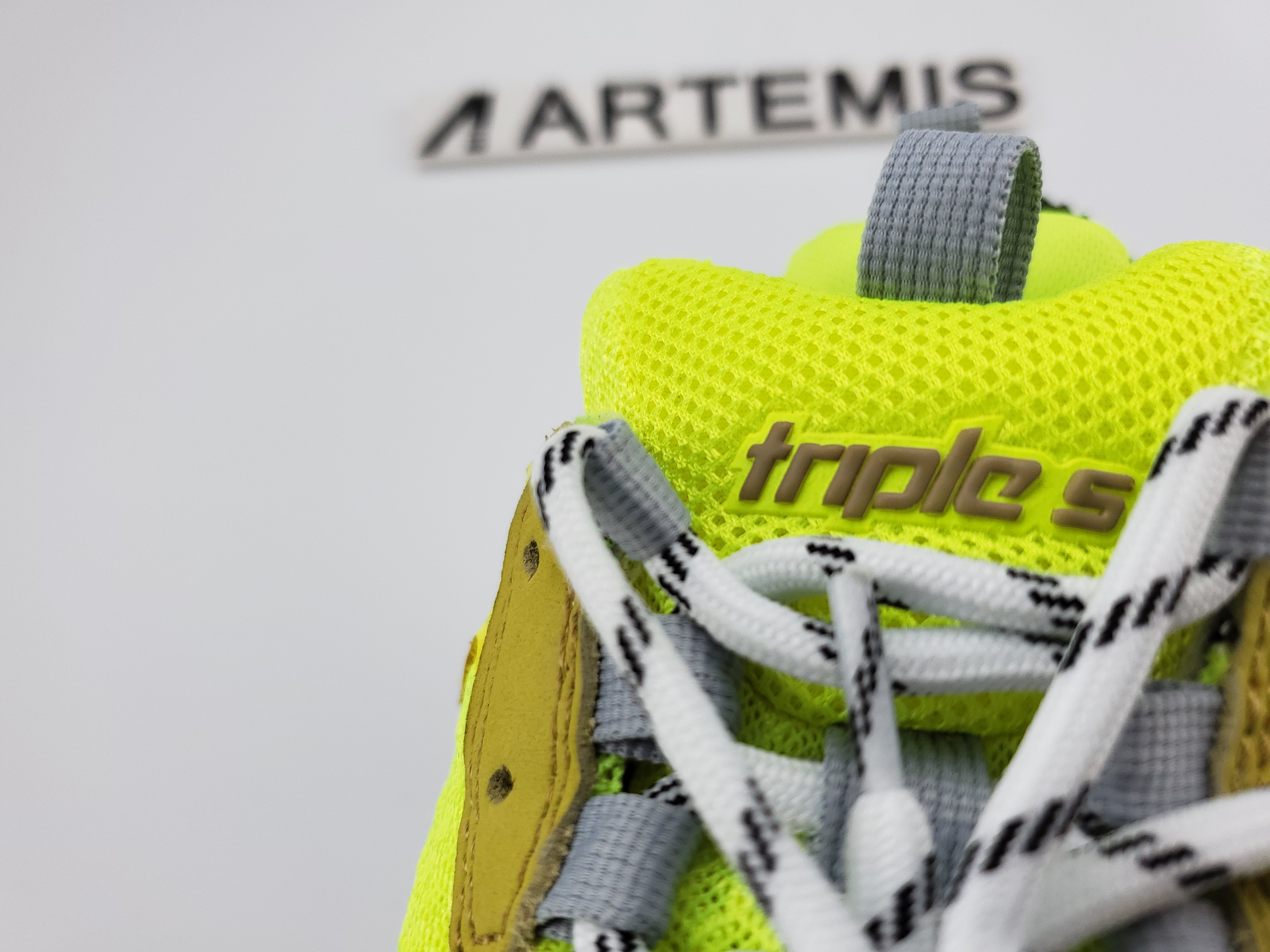 Balenciga Triple S Yellow Fluo