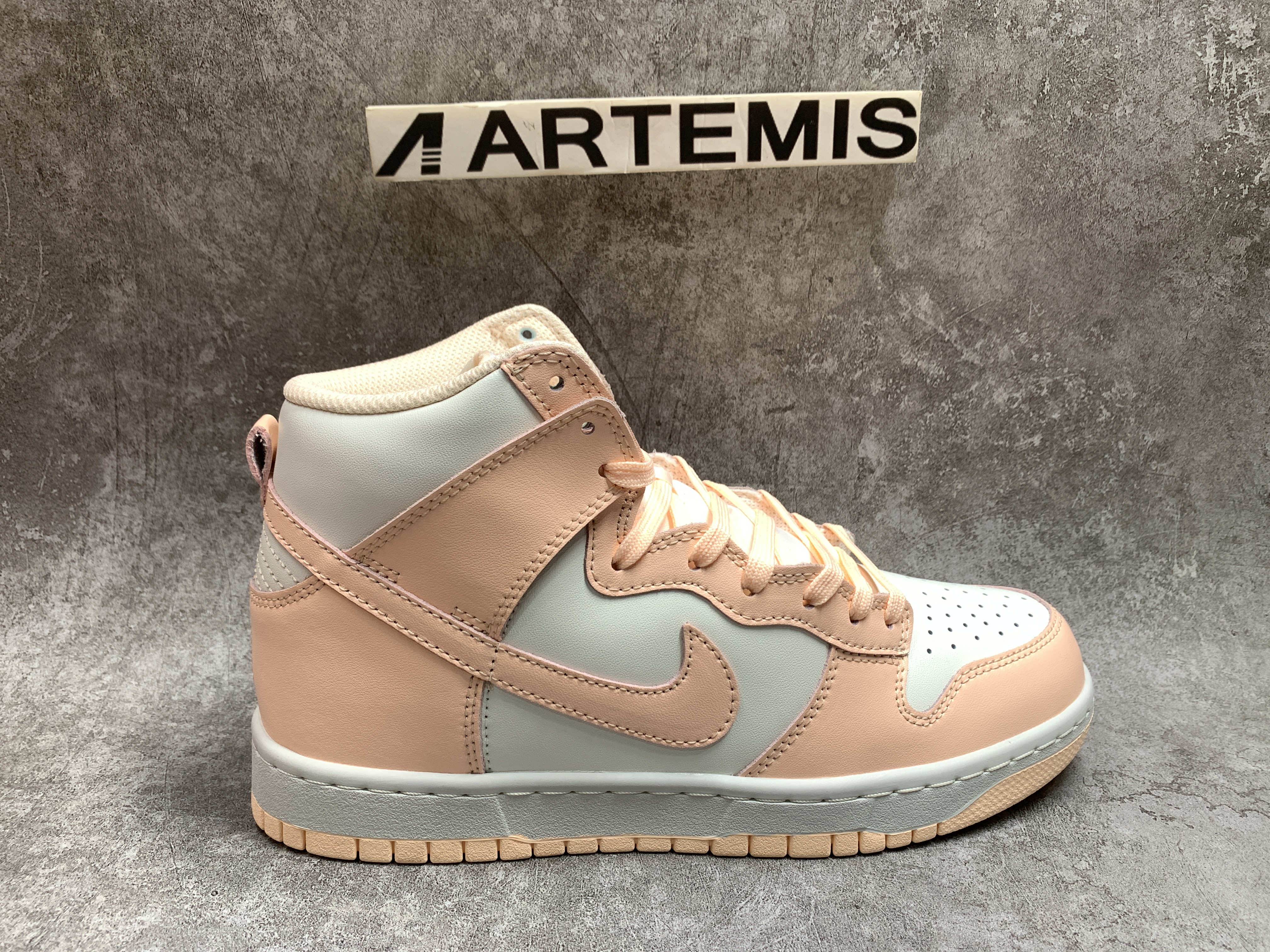 Nike Dunk High Sail Crimson Tint