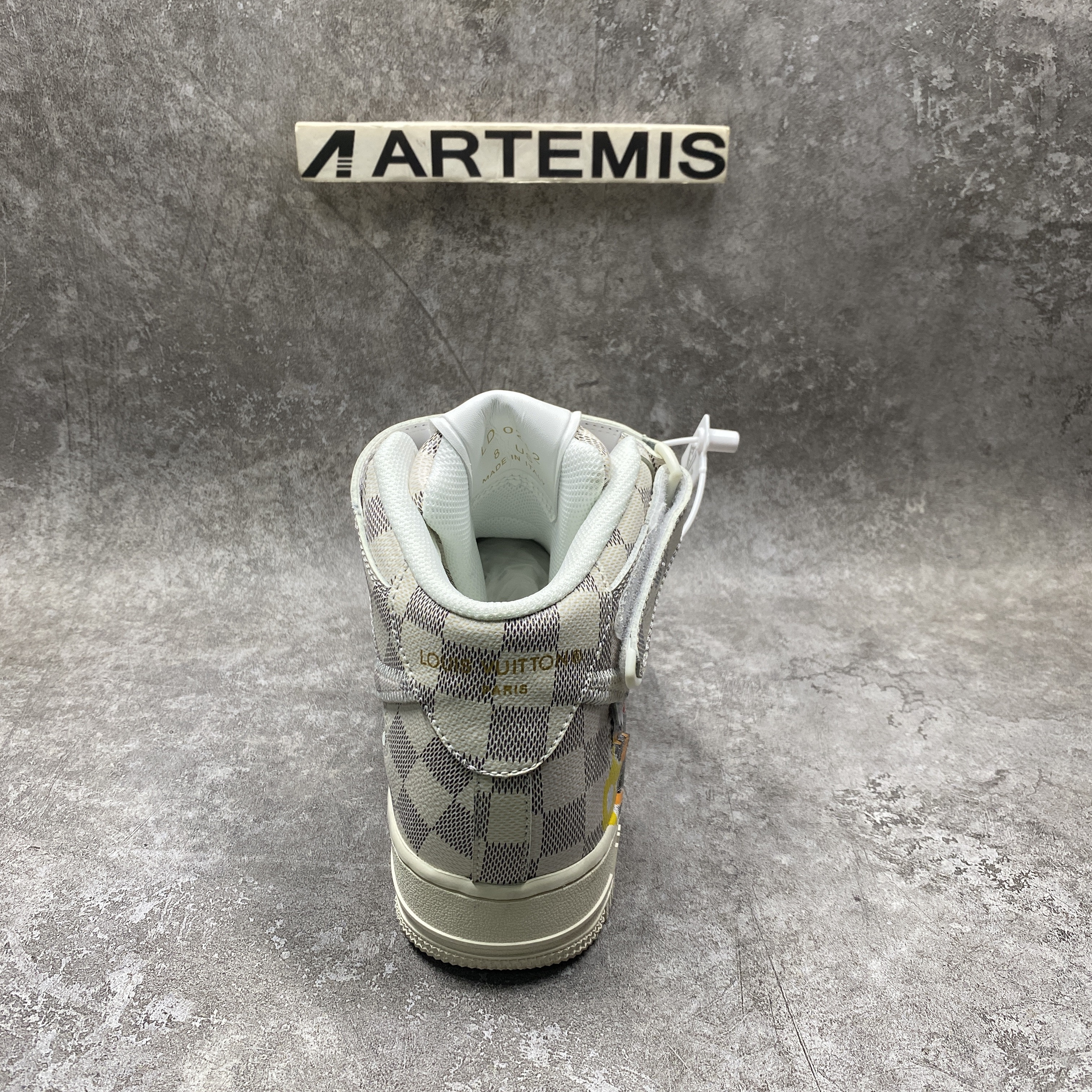 1V x Nike Air Force 1 Mid By Virgil Abloh Graffiti