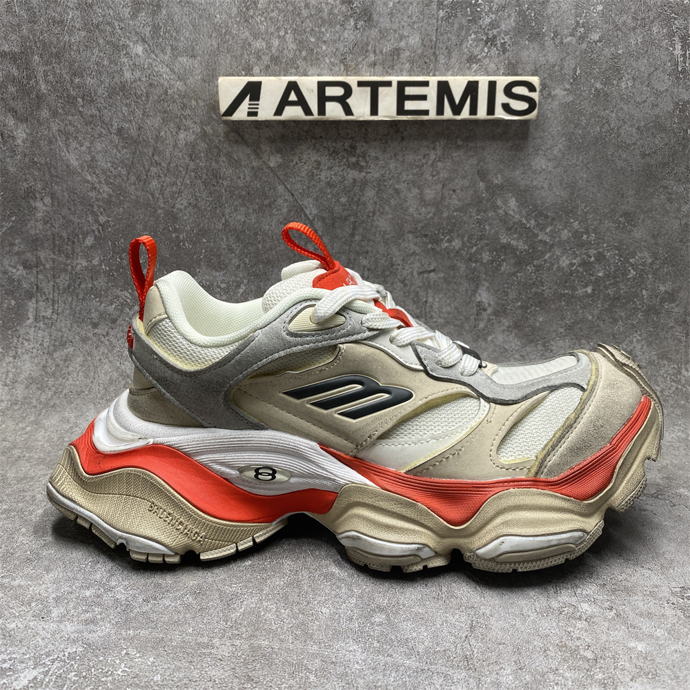 Balenciga Cargo Sneaker Grey orange