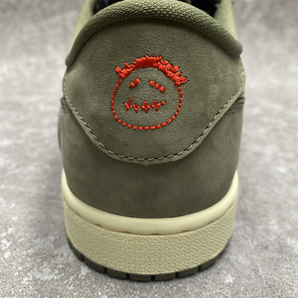TRAVIS SCOTT X AIR JORDAN 1 LOW OG SP BLACK OLIVE
