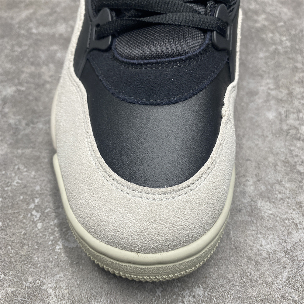 UA Jordan 4 RM Black Light Bone