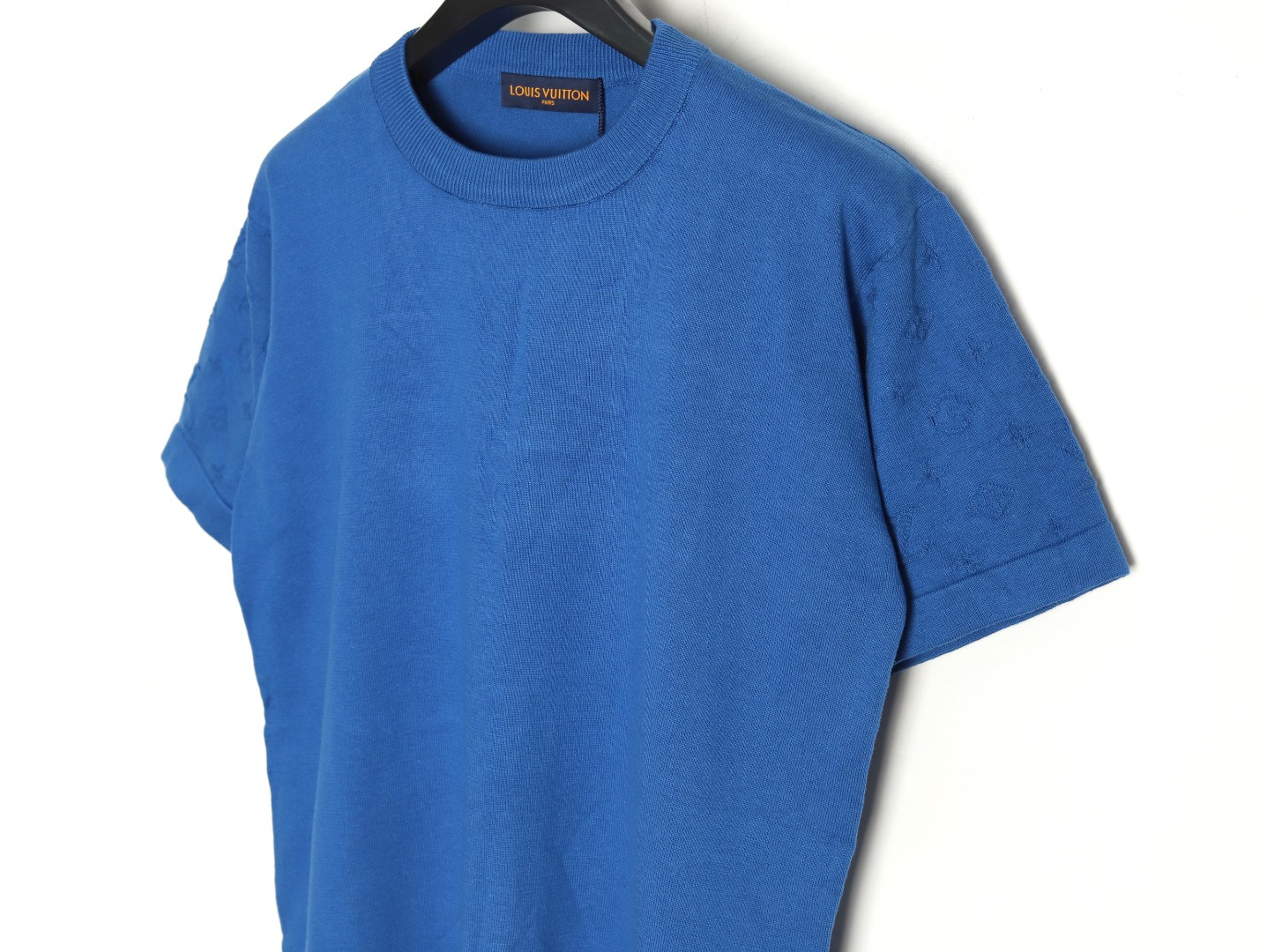 l0*is V*t0n lv 25fw knitting short-sleeved