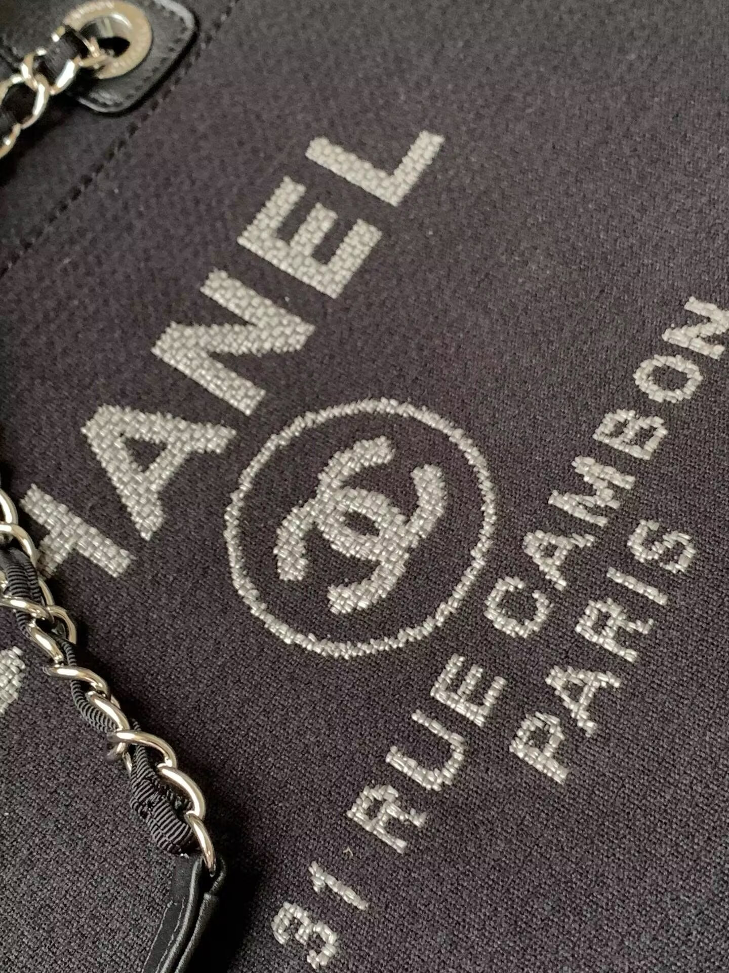 Ch*el shopping bag 30x39x22cm