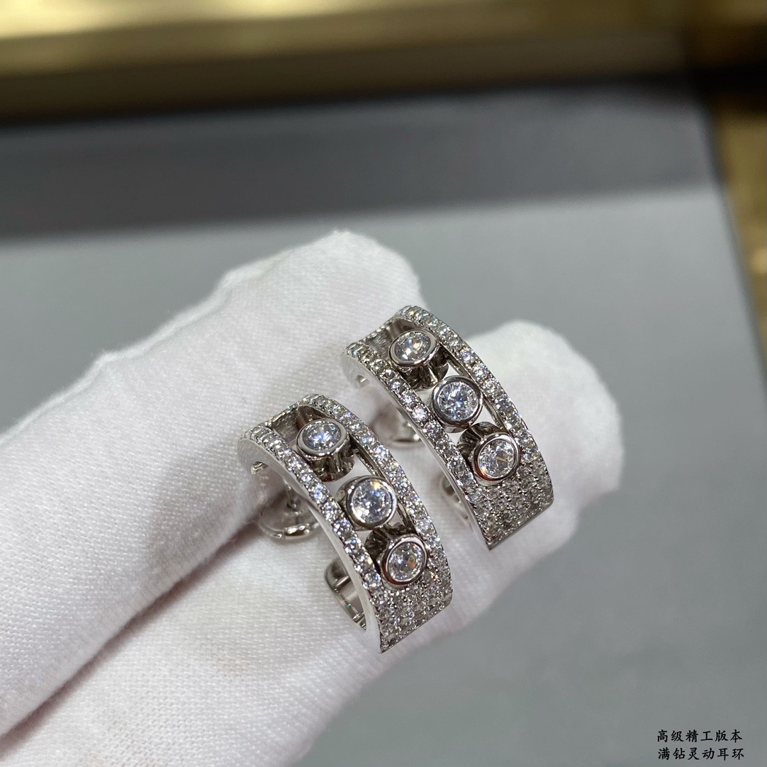 messika full Di*m*nd moving earrings