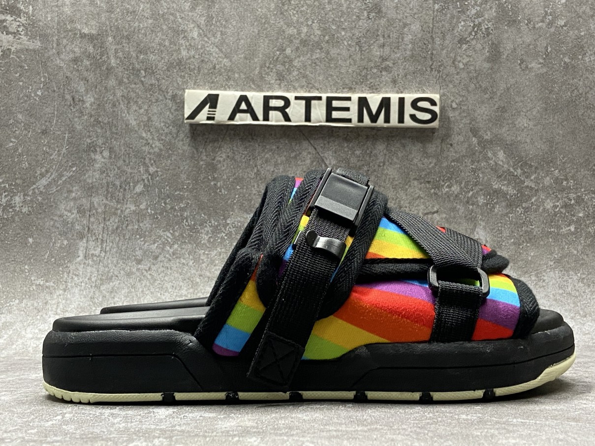 Visvim Christo Sandal Slipper Rainbow