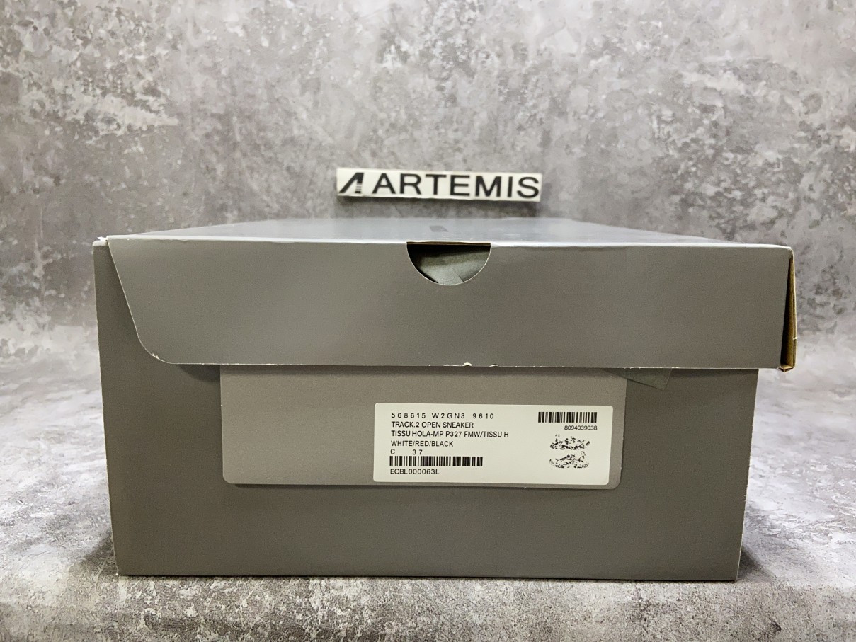 Balenciga Track Trainer White Red