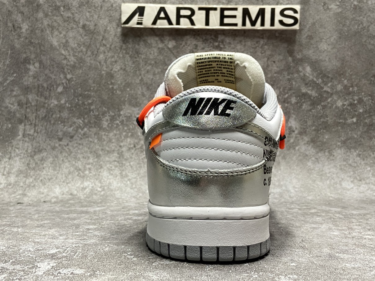 Nike Dunk Low Off-White Silver