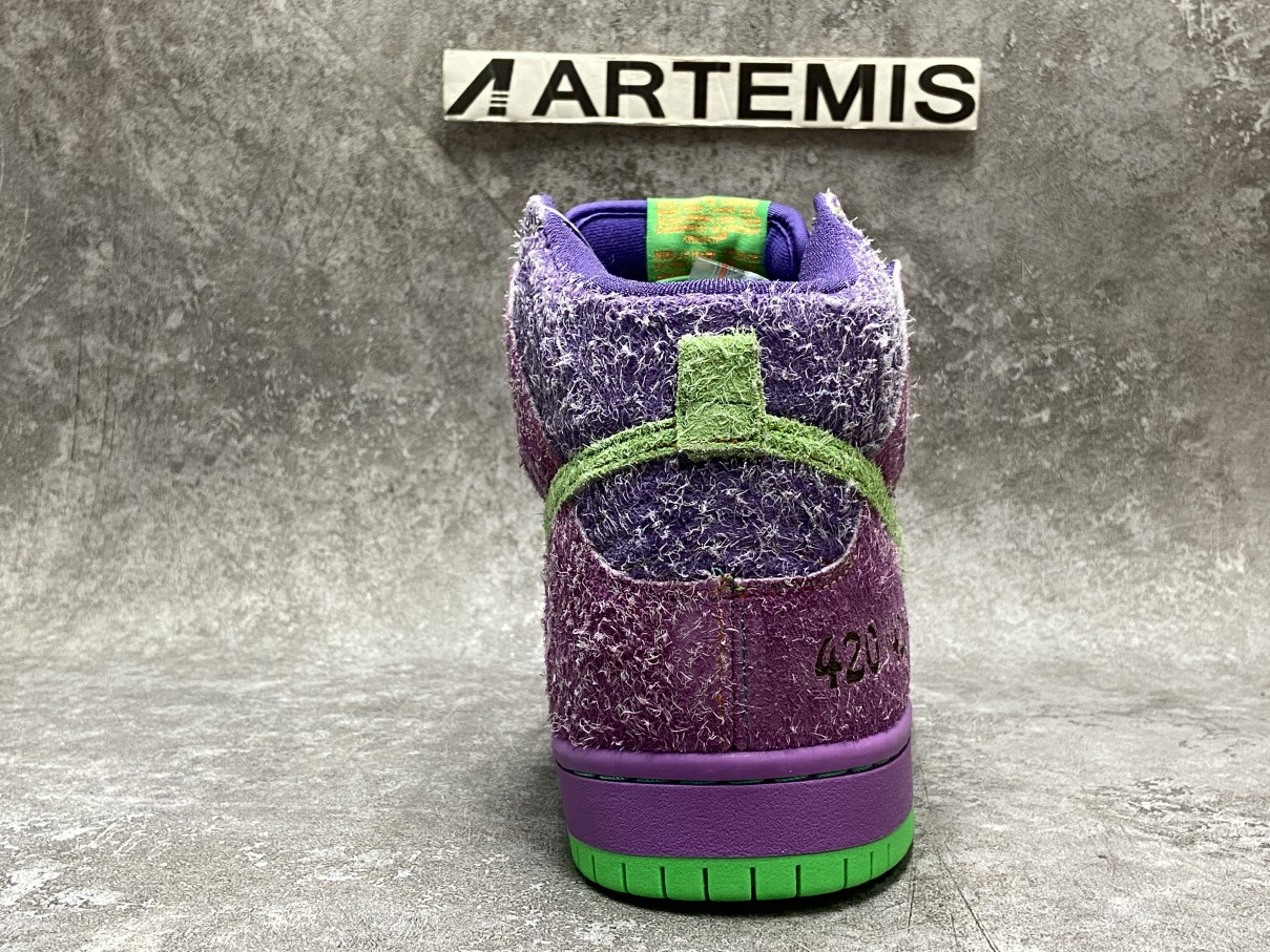 Nike SB Dunk High 420 Reverse Skunk (Special Box)