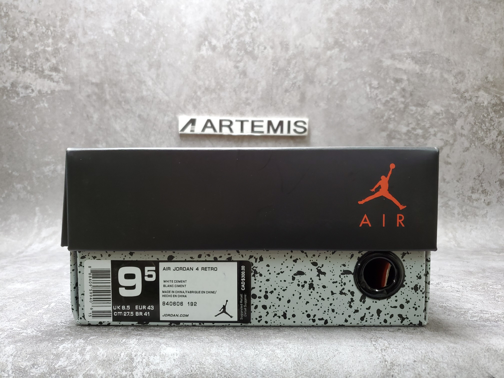 Air Jordan 4 Retro White Cement