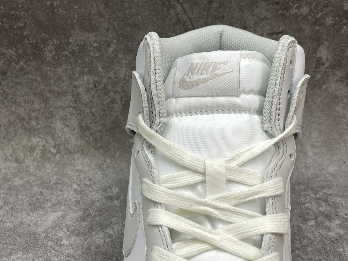 Nike Dunk High Retro White Vast Grey