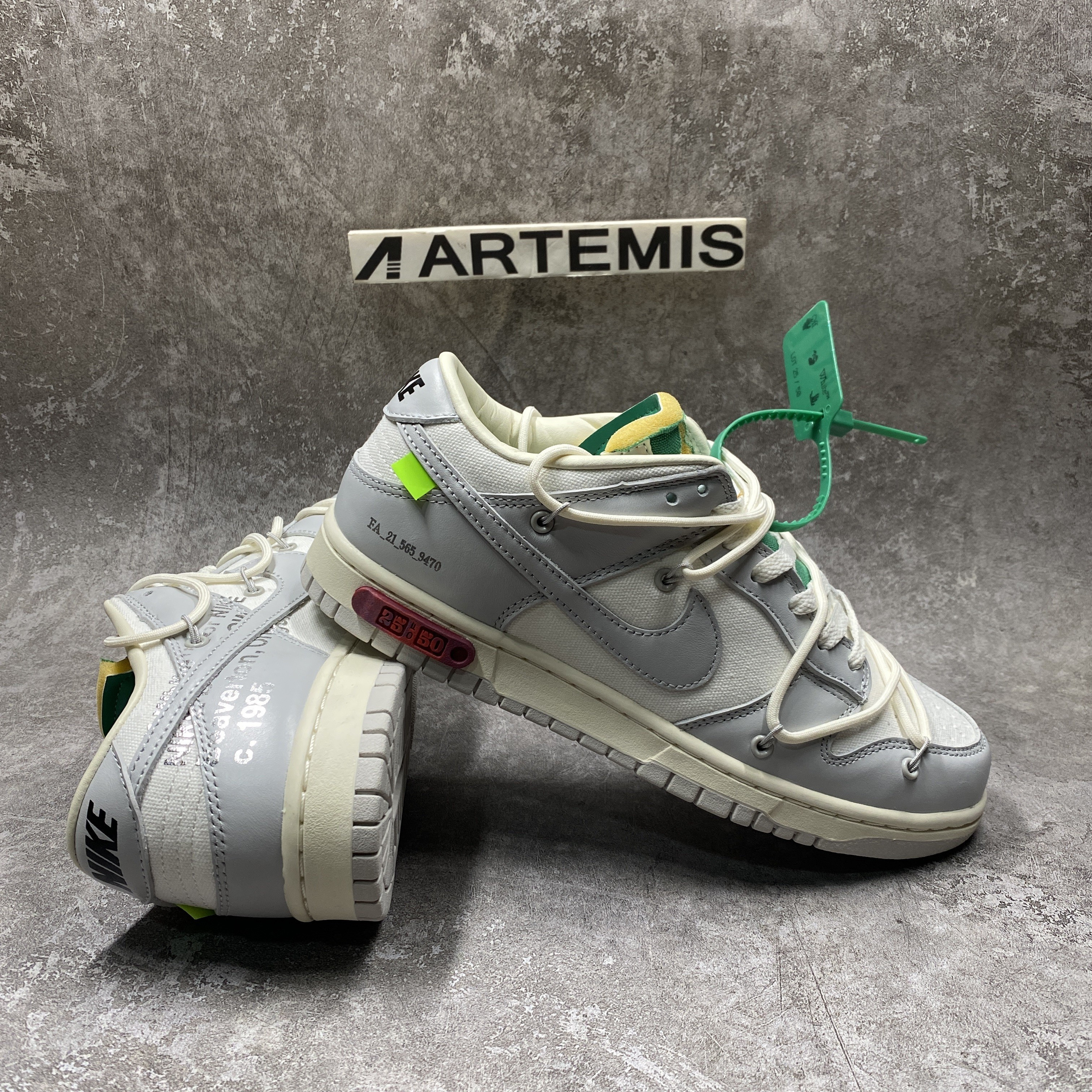 Nike Dunk Low Off-White Lot 25