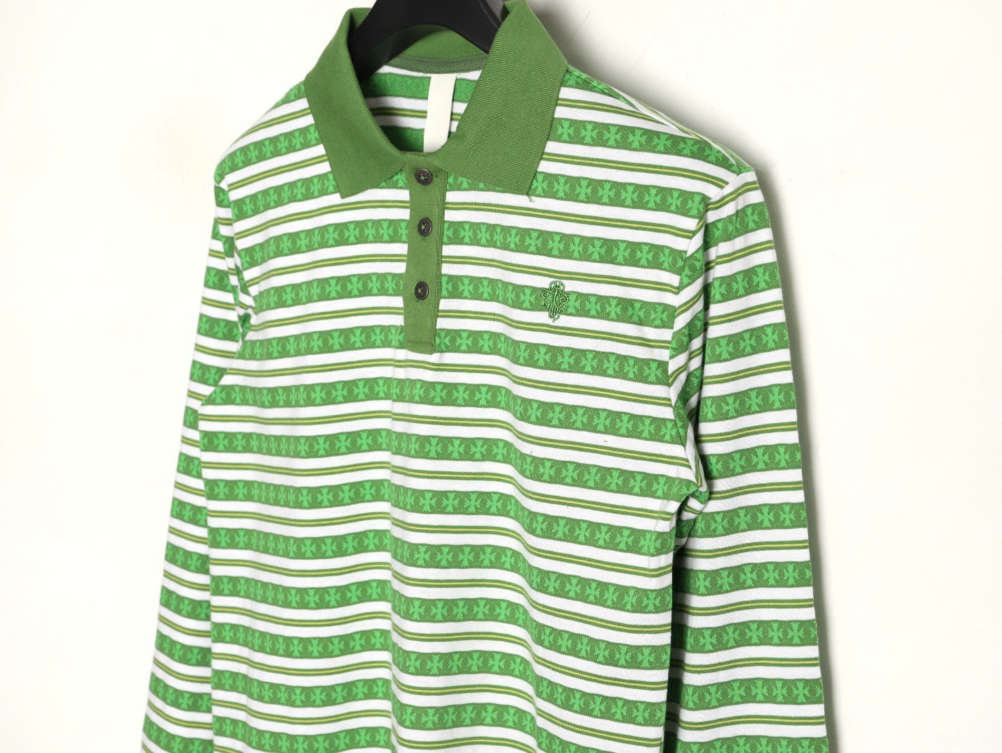 Ch**me He**ts 25fw polo shirt