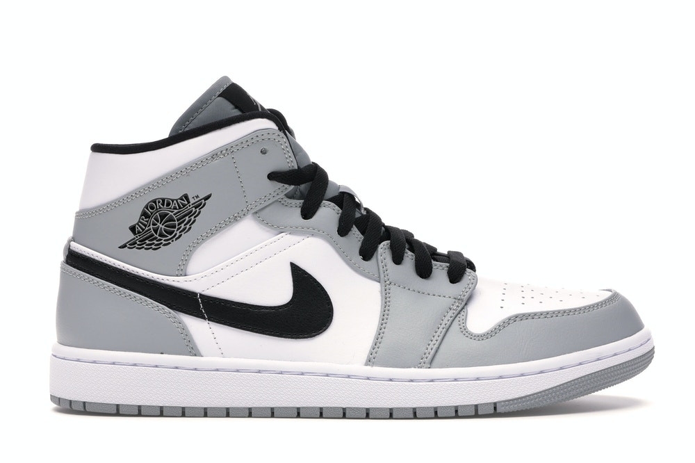 Air Jordan 1 Mid Light Smoke Grey