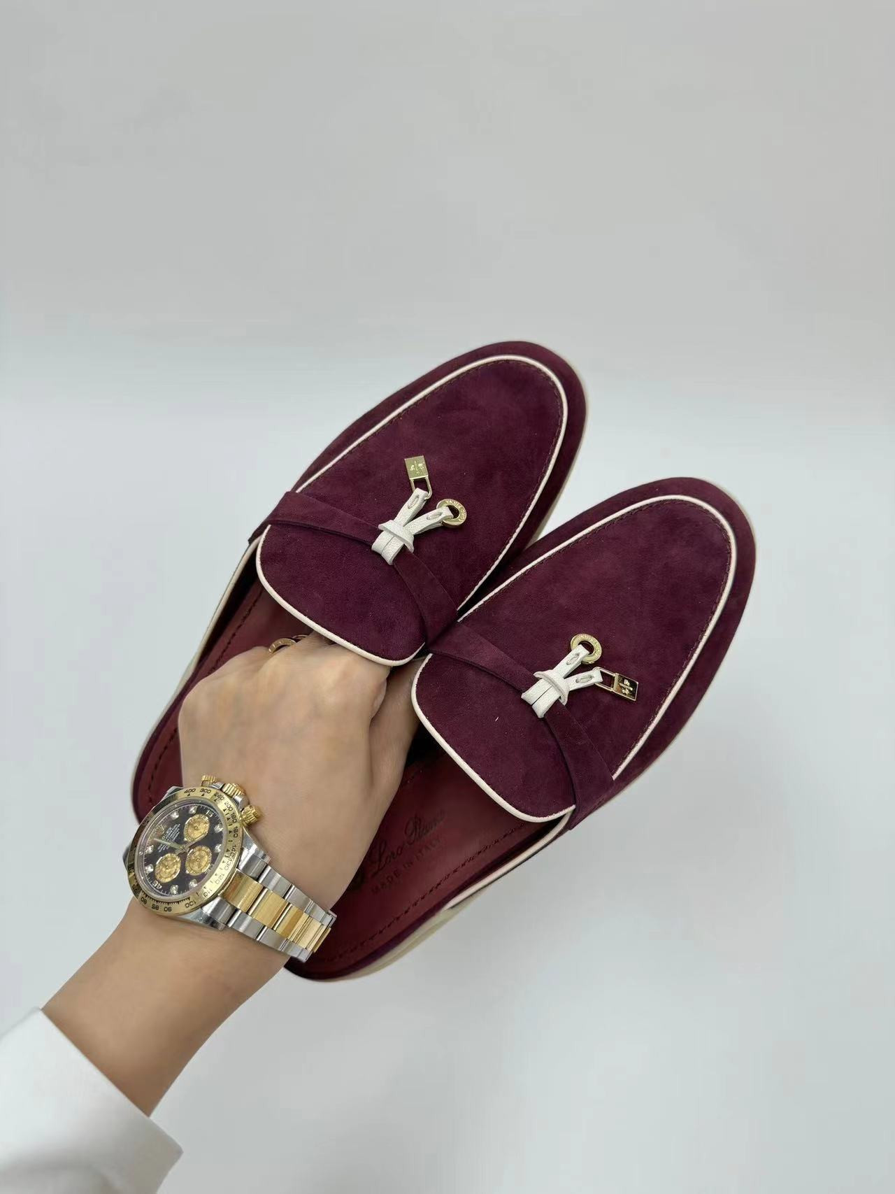 ua L**o p*ana  babouche charms walk moccasin slipper moccasin (customized, no return no exchange)