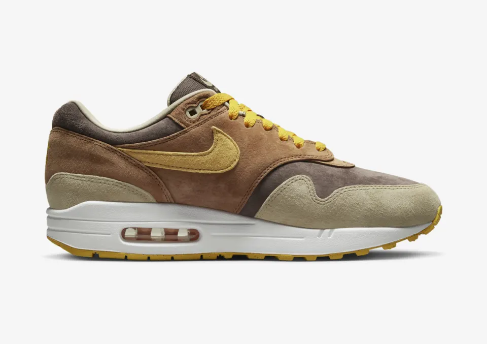 Nike Air Max 1 PRM Duck Pecan Yellow Ochre