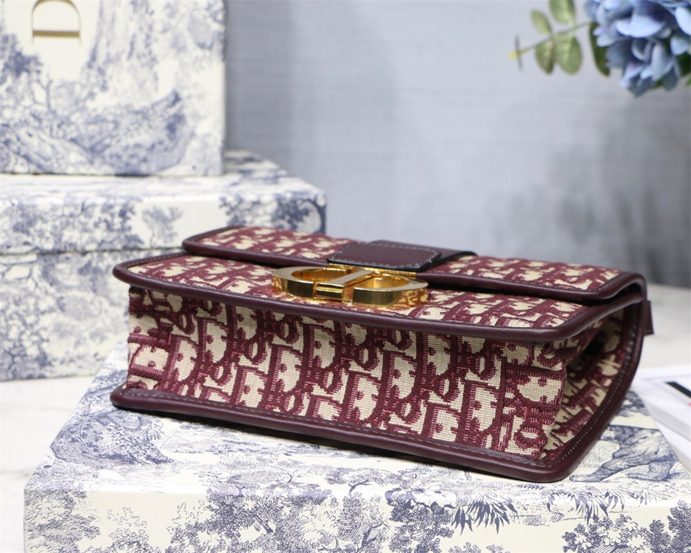 D*or 30 montaigne chain bag rosered 24x18x8 cm