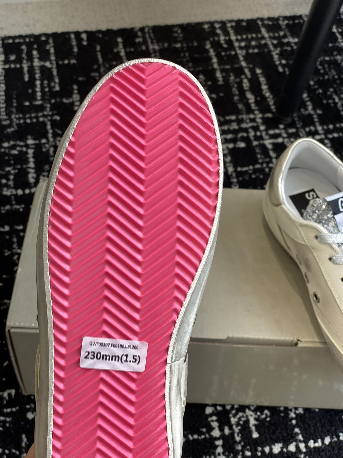 ua golden goose S*per-star sneaker