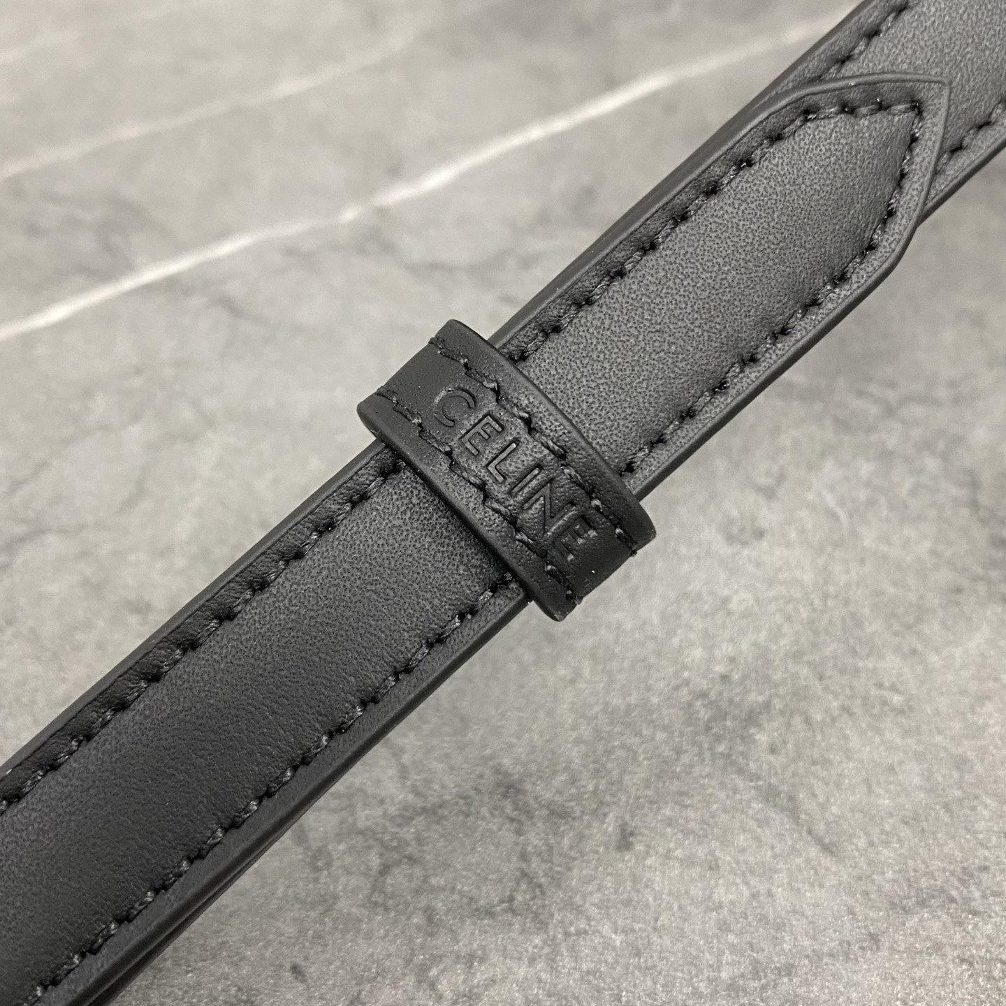 Ce**e mini boston in triomphe canvas and calfskin 22x16x10cm