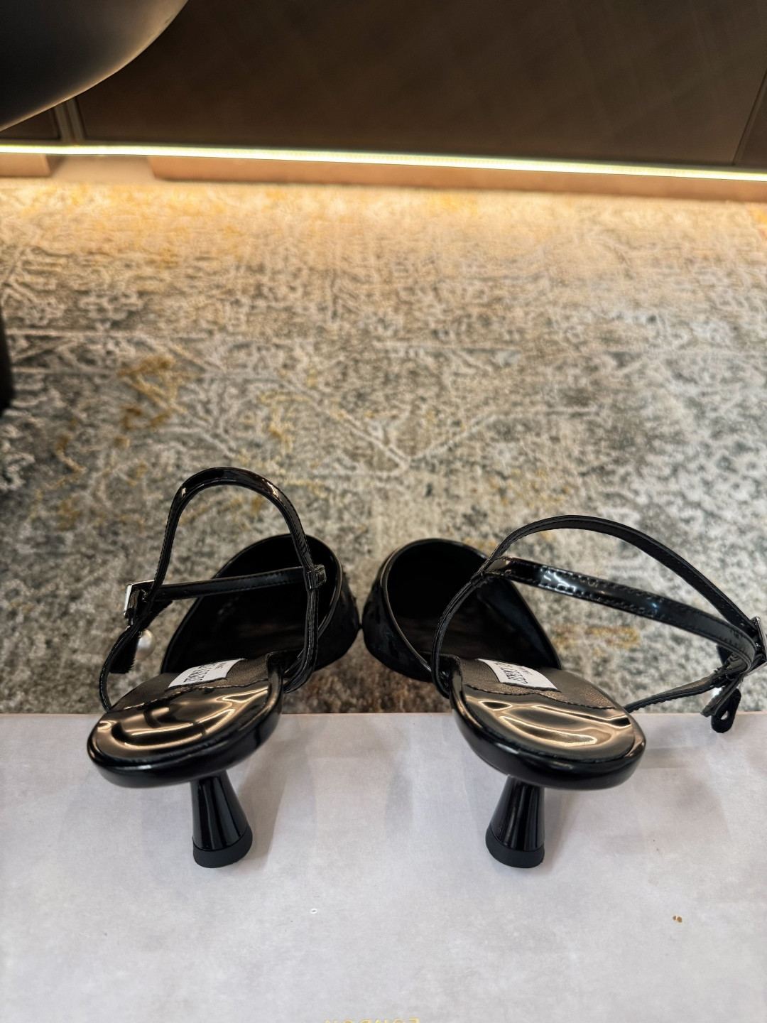 ua Ji*y Ch* aren slingbacks 4.5cm